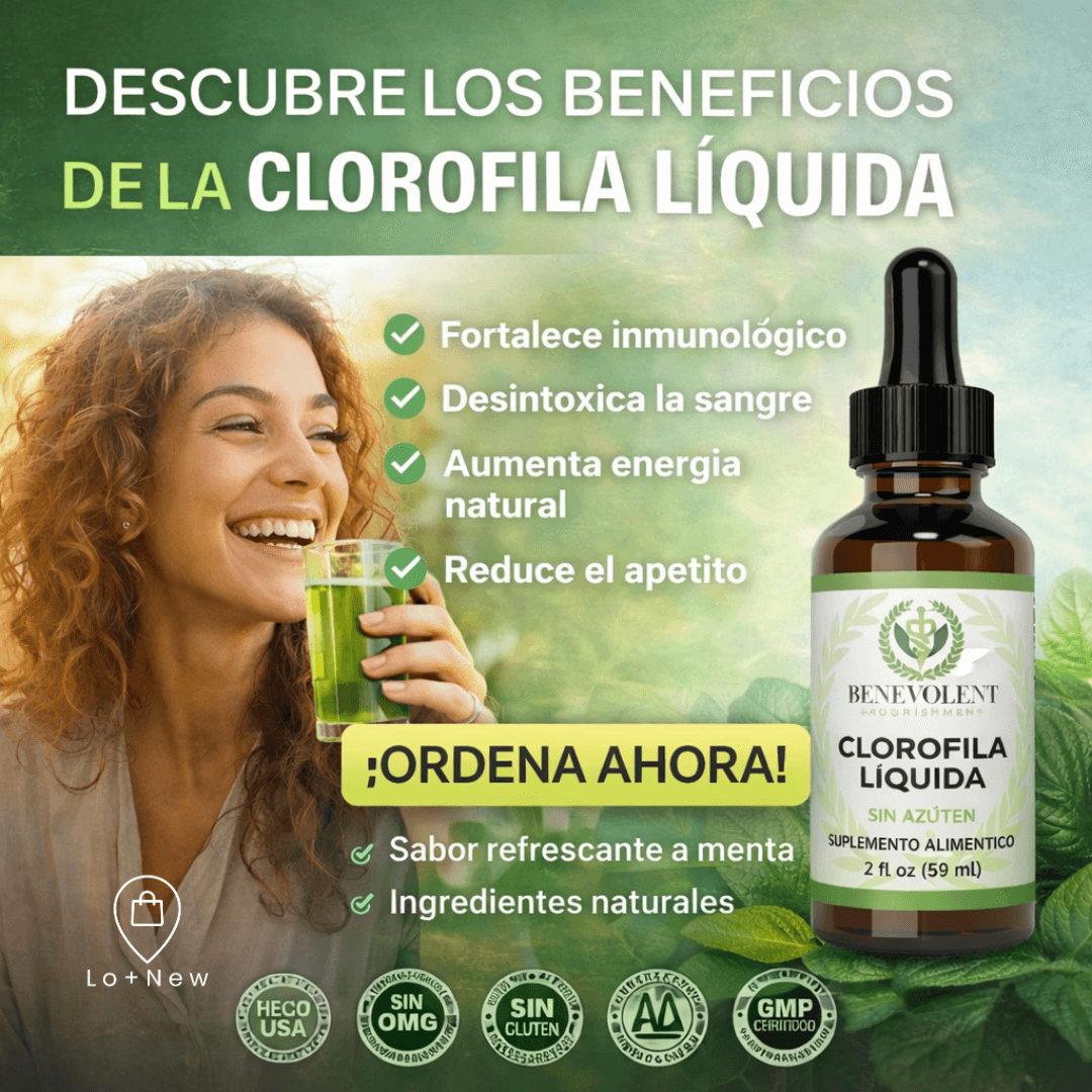 Clorofila Benevolet: Bienestar diario sin pastillas