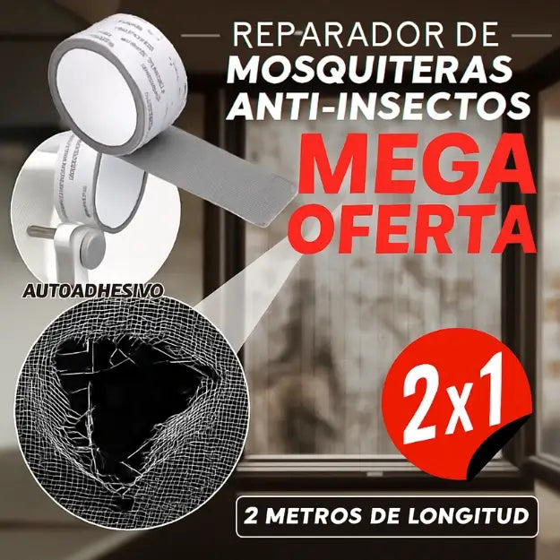MallaFix Express 2X1: Duradera y fácil de instalar