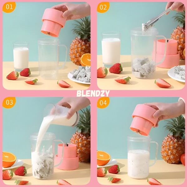 BLENDZY: Batidos frescos en segundos, estés donde estés