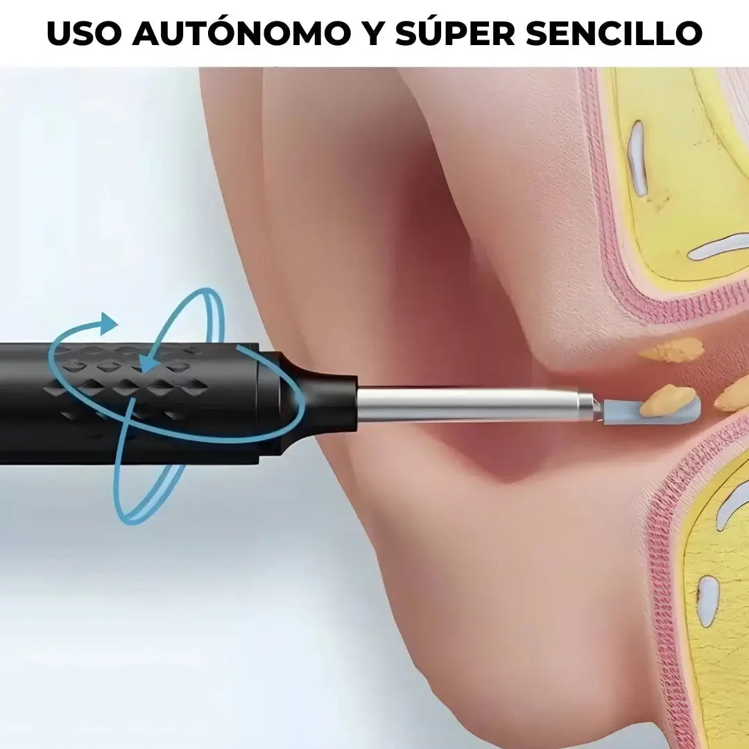 AuriCare Pro: La forma segura, rápida y efectiva de limpiar tus oídos