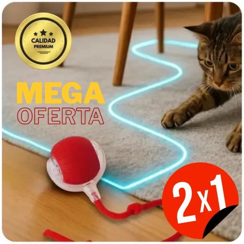 LocaFelina 2X1 - La pelota inteligente que activa a tu gato