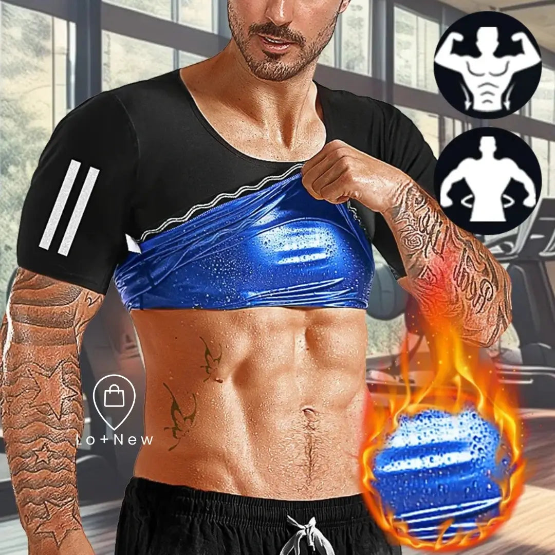 Camiseta Sauna de Compresión: Entrena Más Intenso, Siente Más Resultados