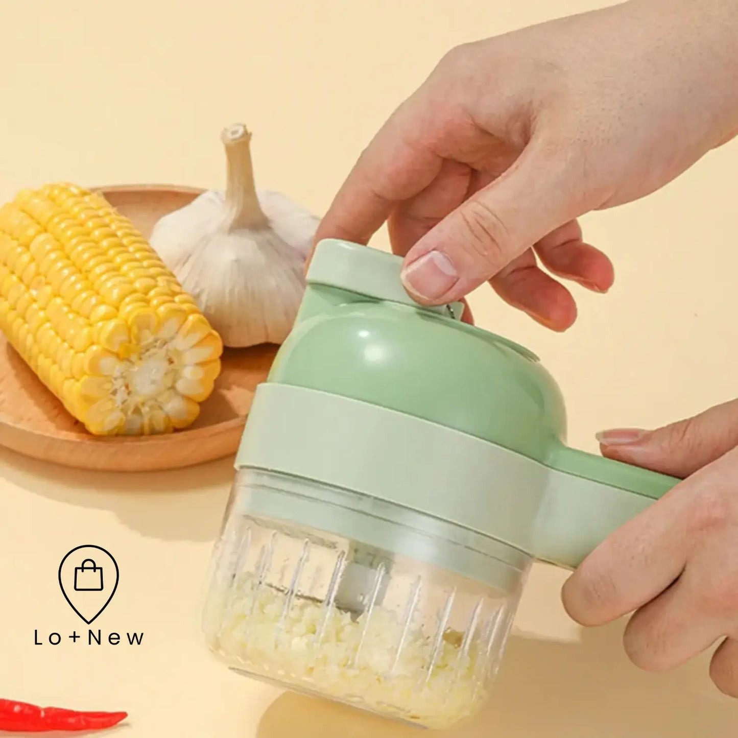 Cortador y Picador Eléctrico: Cocina más rápido, sin cansarte y con resultados perfectos