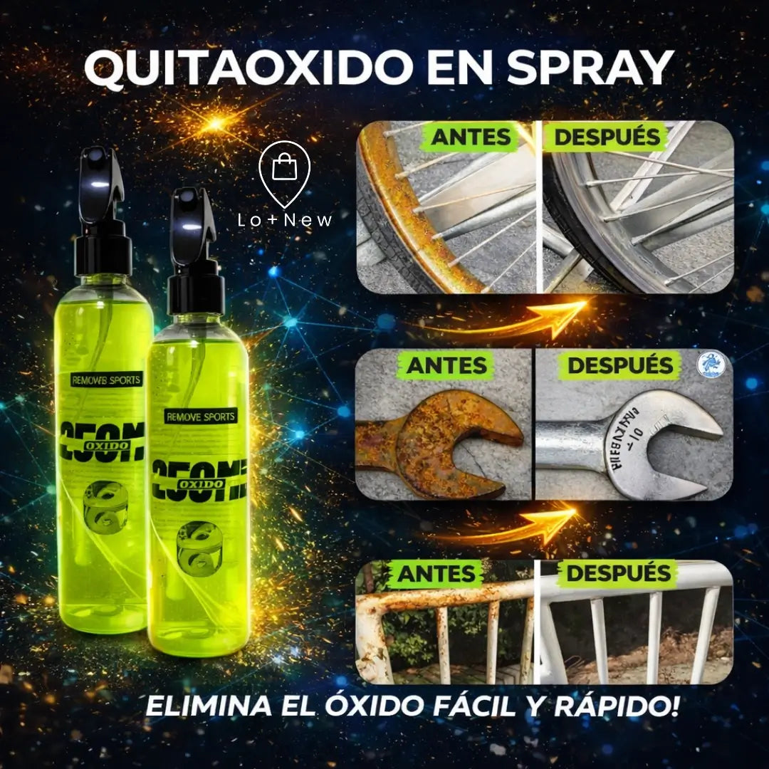 Quitaóxido Addio 2x1: Dile Adiós al Óxido en Minutos!