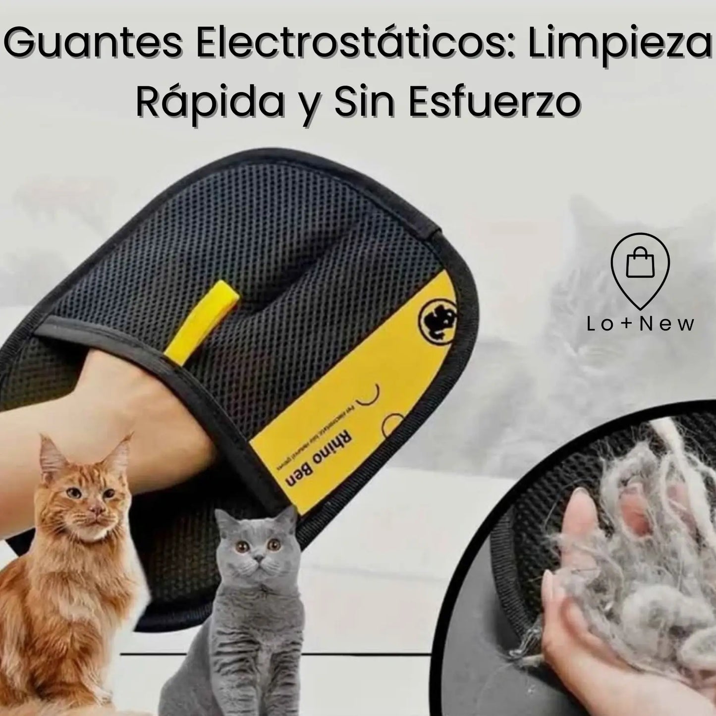 Guantes Inteligentes de Limpieza: ¡Adiós Pelo en Casa!