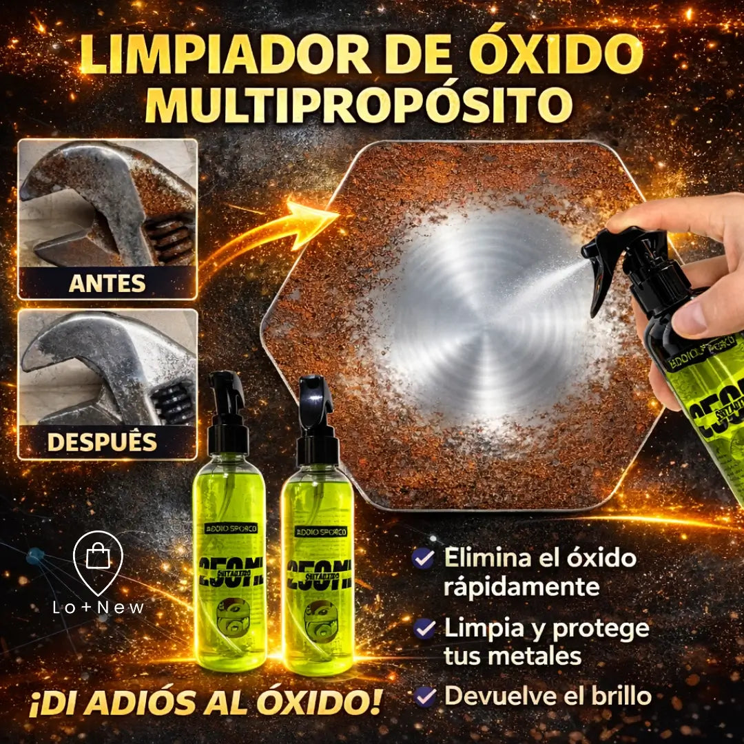 Quitaóxido Addio 2x1: Dile Adiós al Óxido en Minutos!