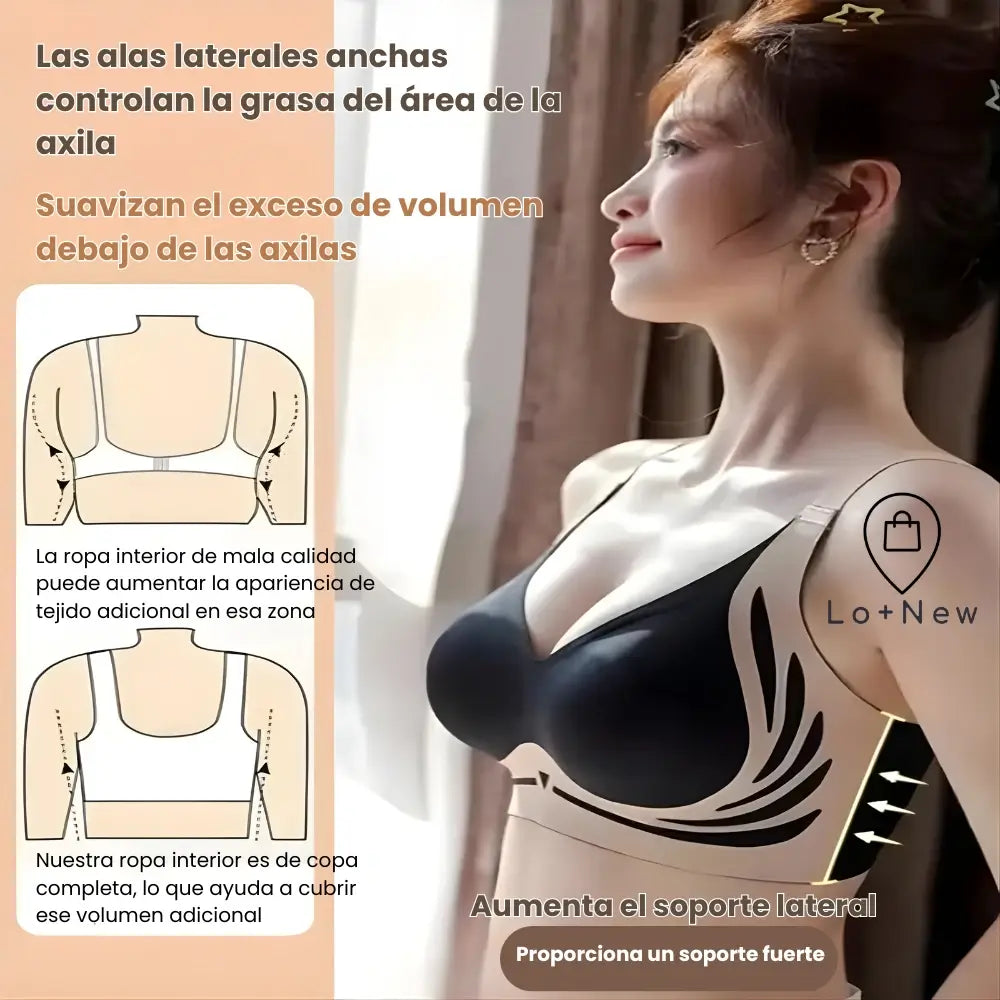 Brasier Reafirmante sin Varilla: Ajuste Perfecto, Soporte Real