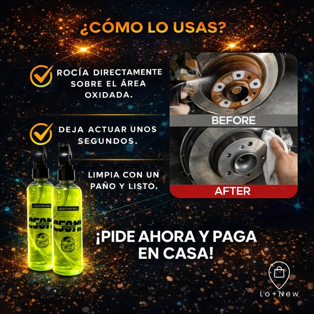 Quitaóxido Addio 2x1: Dile Adiós al Óxido en Minutos!