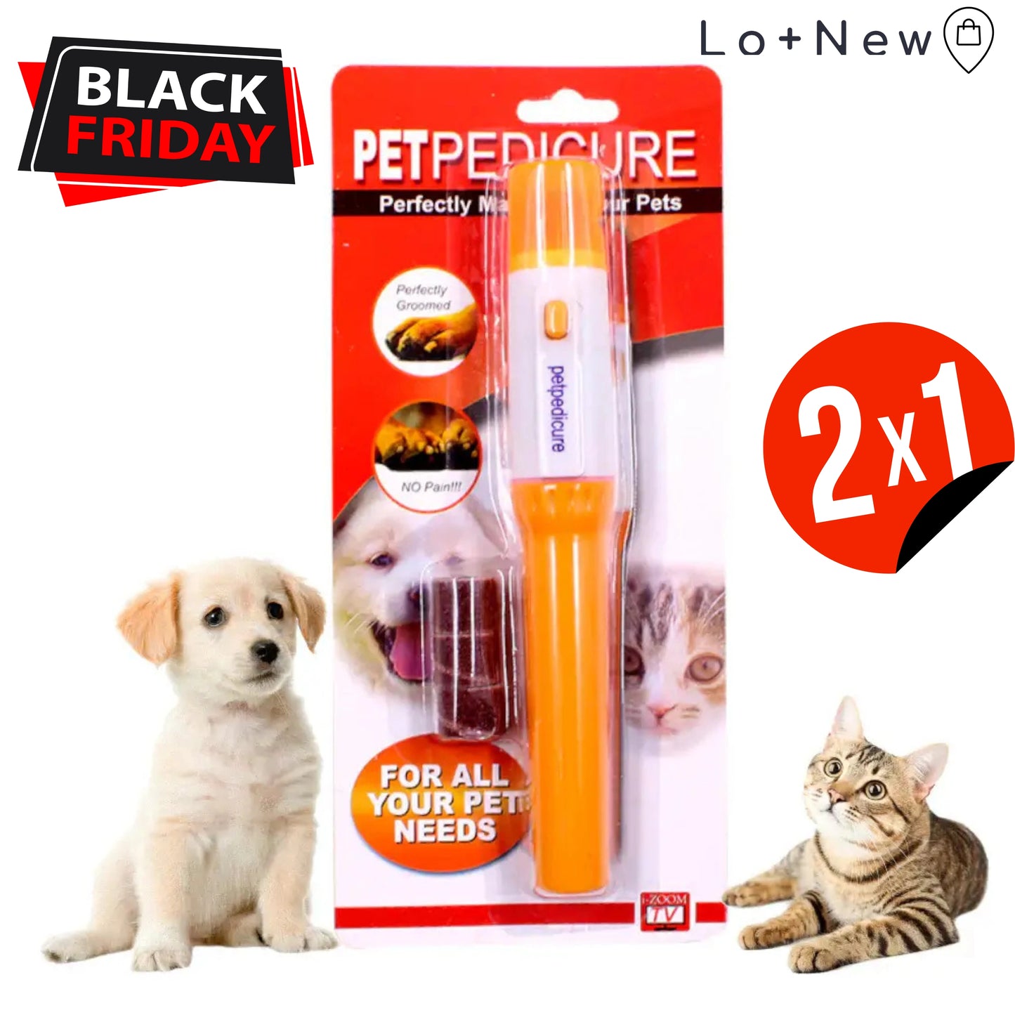 PetPedicure 2x1: La lima eléctrica para tu mascota, sin miedo ni dolor