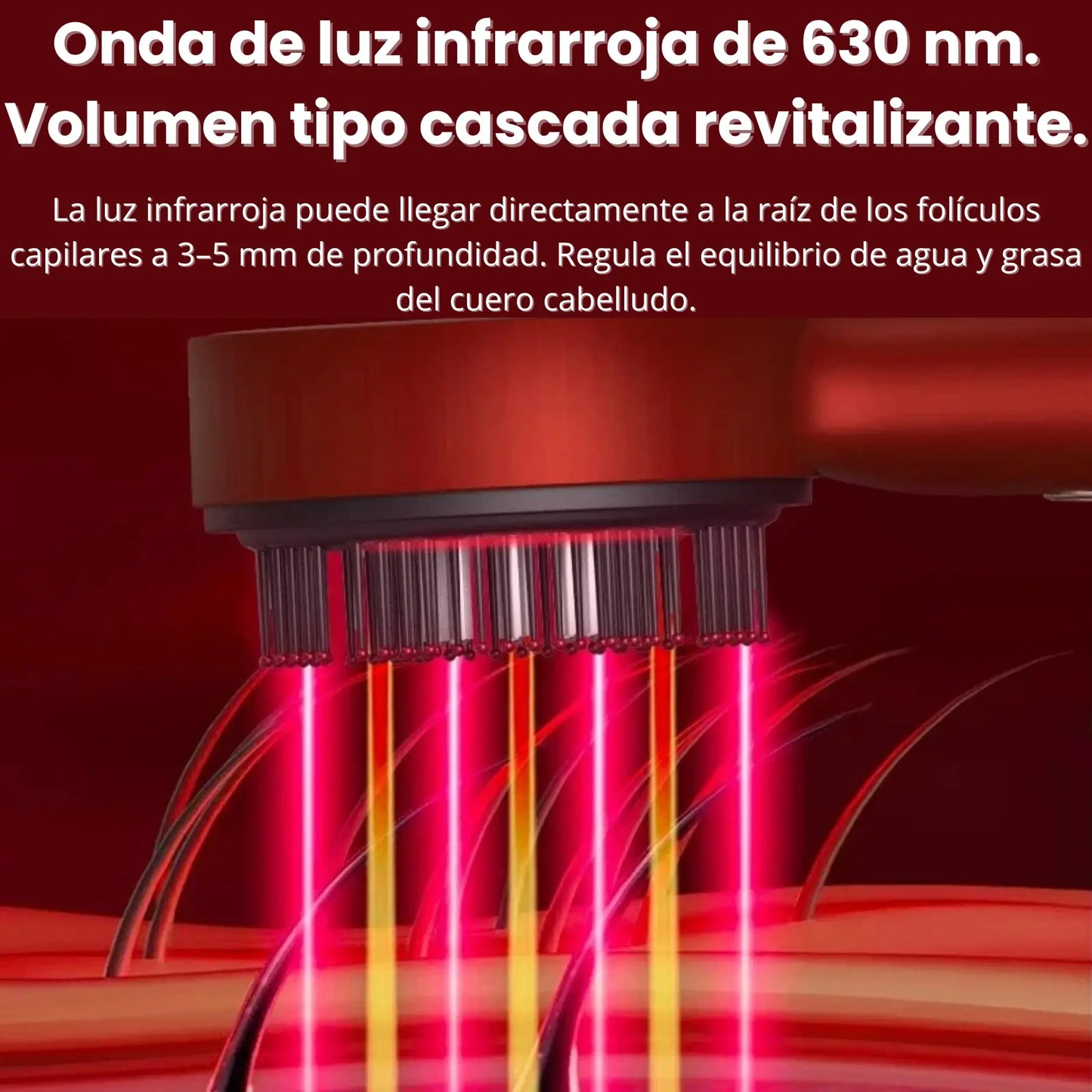 Combo Masajeador Capilar + Aceite Crecimiento