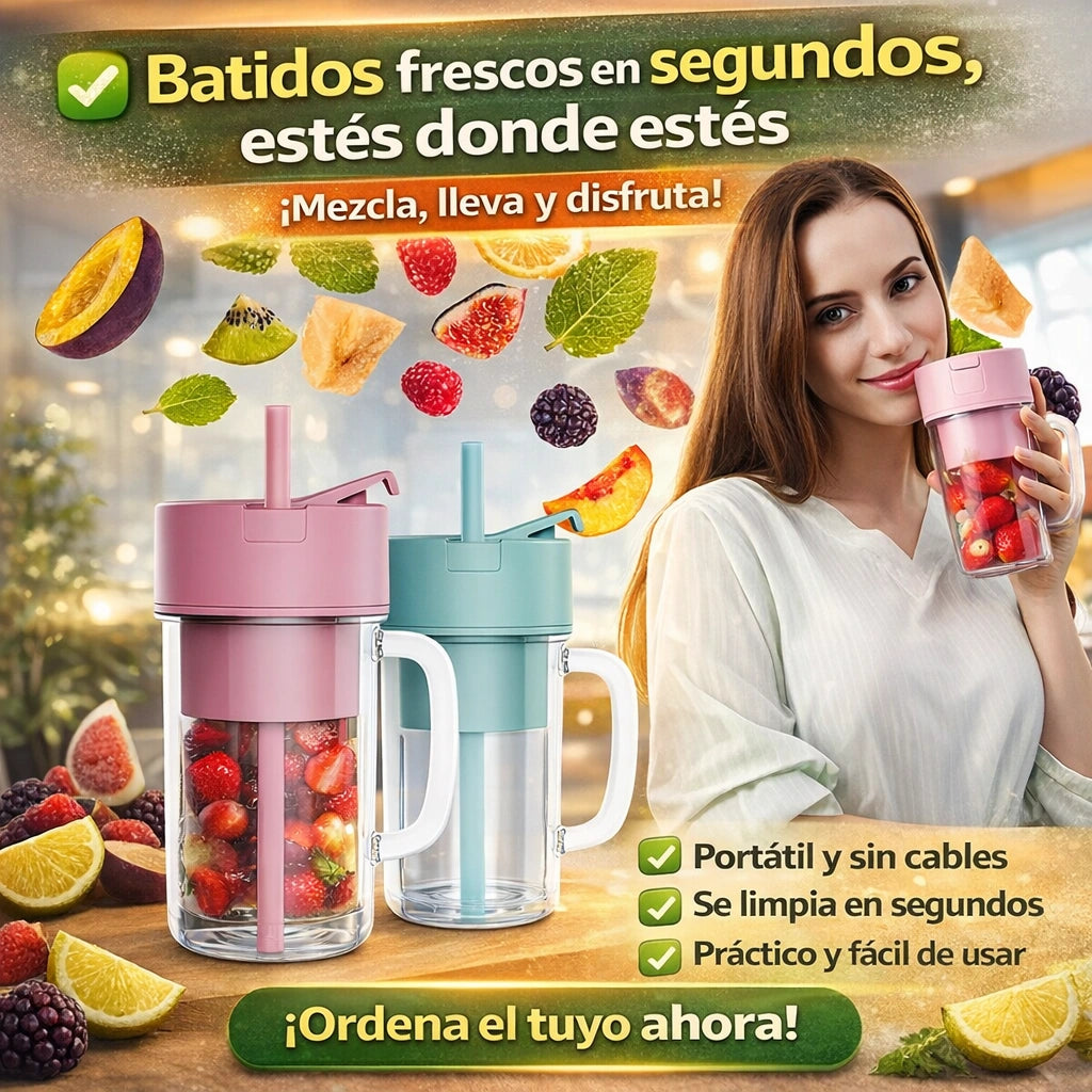 BLENDZY: Batidos frescos en segundos, estés donde estés