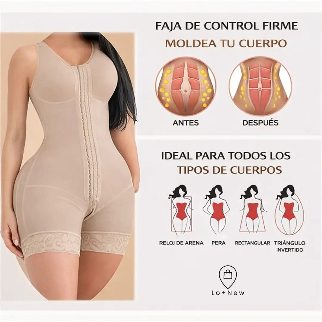 Recupera tu silueta de impacto: La faja que estiliza tu figura de forma natural