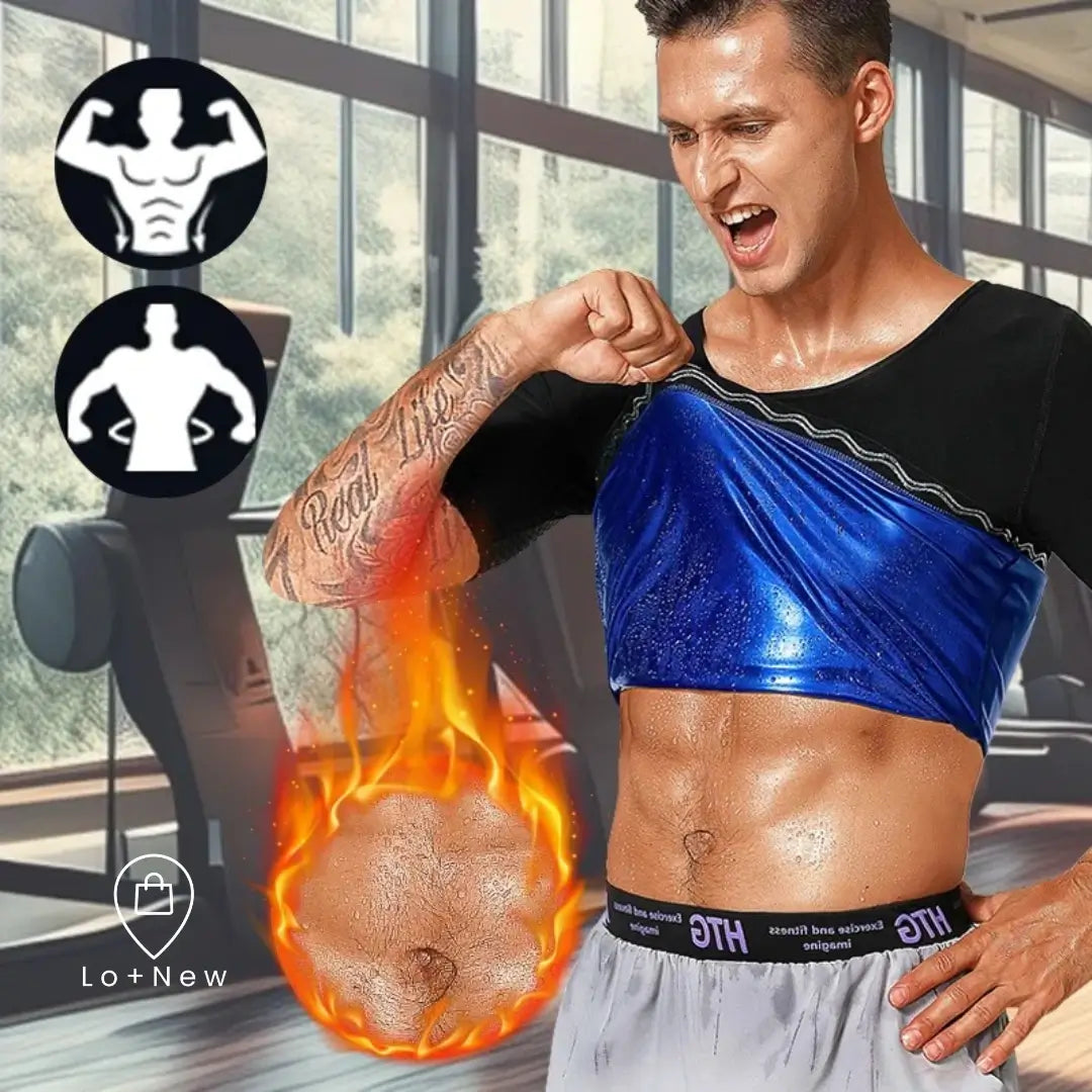 Camiseta Sauna de Compresión: Entrena Más Intenso, Siente Más Resultados