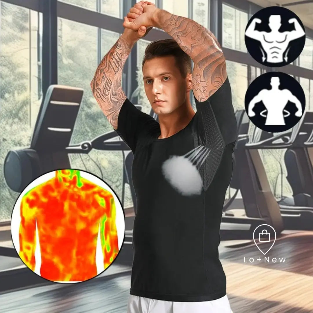 Camiseta Sauna de Compresión: Entrena Más Intenso, Siente Más Resultados
