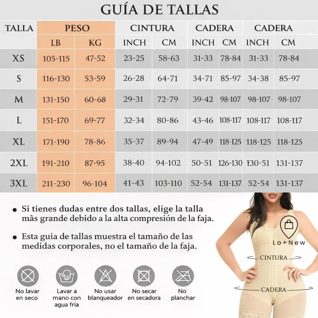 Recupera tu silueta de impacto: La faja que estiliza tu figura de forma natural