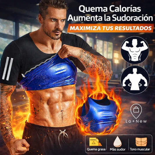Camiseta Sauna de Compresión: Entrena Más Intenso, Siente Más Resultados