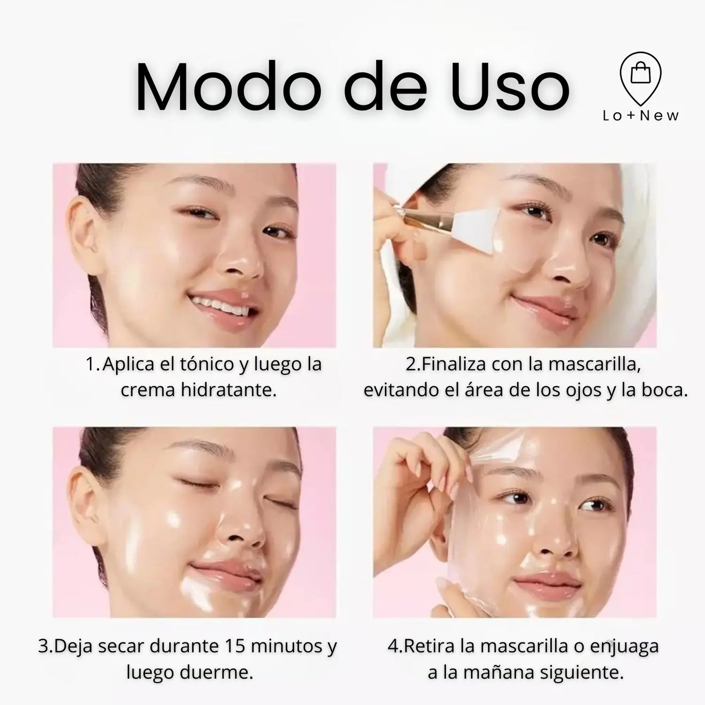 Mascarilla Nocturna de Colageno: ¡Piel más firme, hidratada y luminosa!