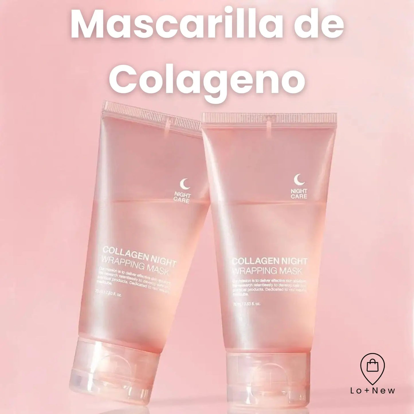 Mascarilla Nocturna de Colageno: ¡Piel más firme, hidratada y luminosa!