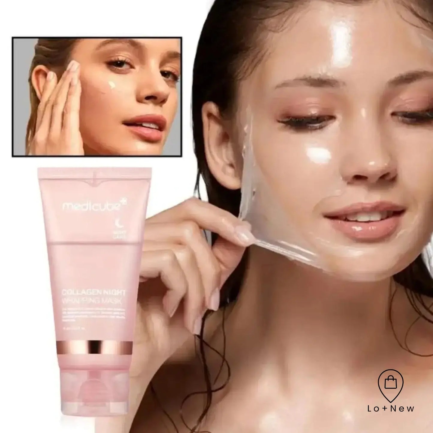 Mascarilla Nocturna de Colageno: ¡Piel más firme, hidratada y luminosa!