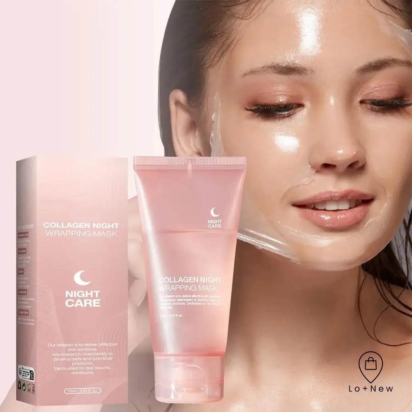 Mascarilla Nocturna de Colageno: ¡Piel más firme, hidratada y luminosa!