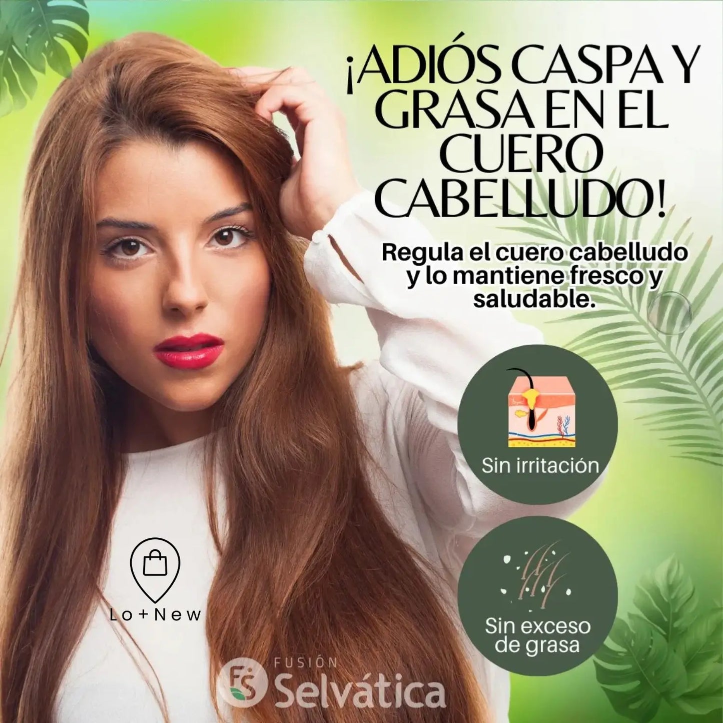 Dúo Herbal Anticaída: Recupera la fuerza de tu cabello con el secreto mejor guardado de la naturaleza