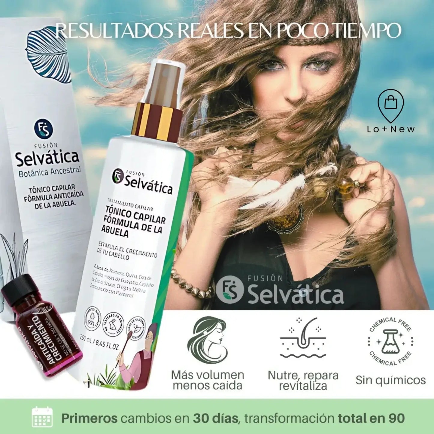 Dúo Herbal Anticaída: Recupera la fuerza de tu cabello con el secreto mejor guardado de la naturaleza
