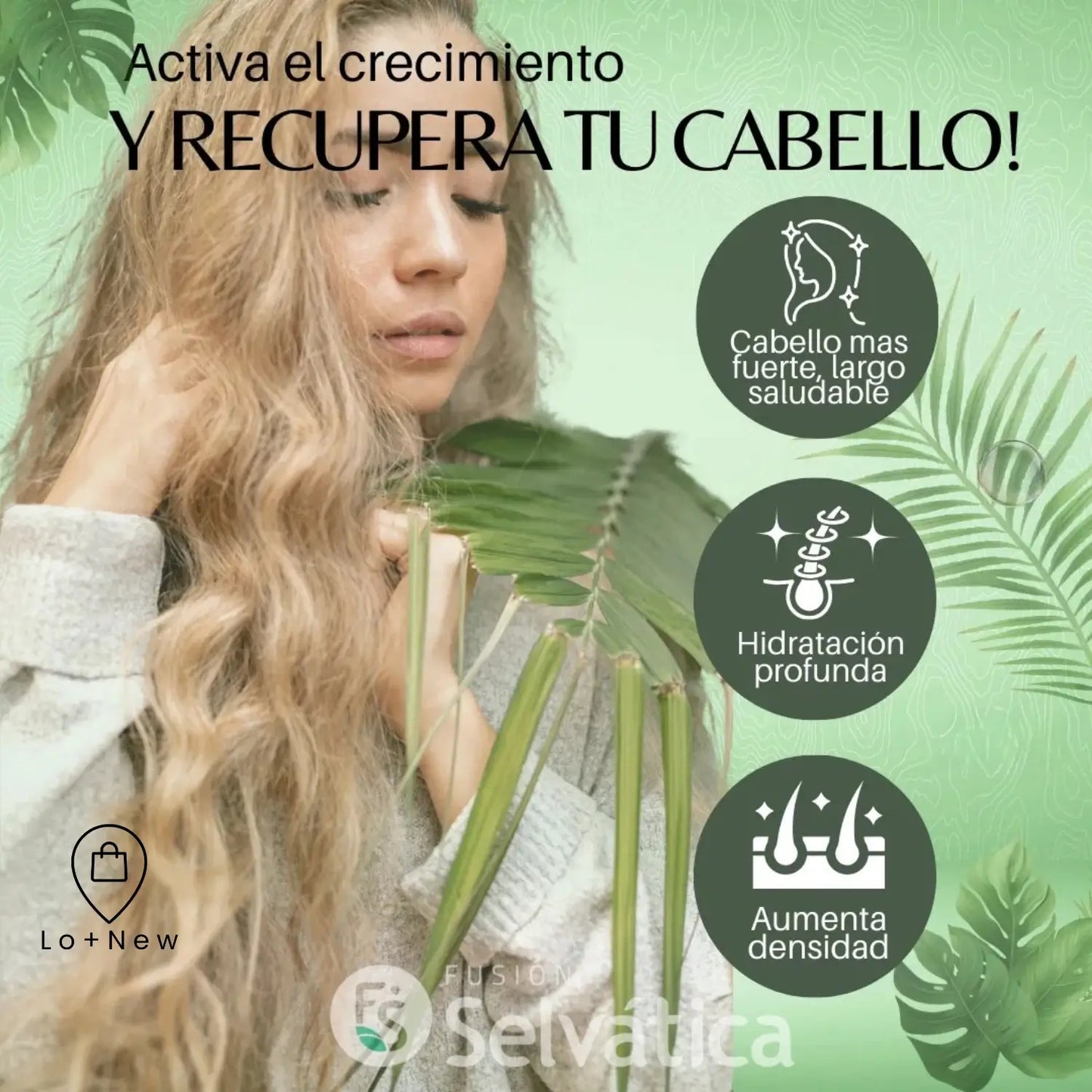 Dúo Herbal Anticaída: Recupera la fuerza de tu cabello con el secreto mejor guardado de la naturaleza