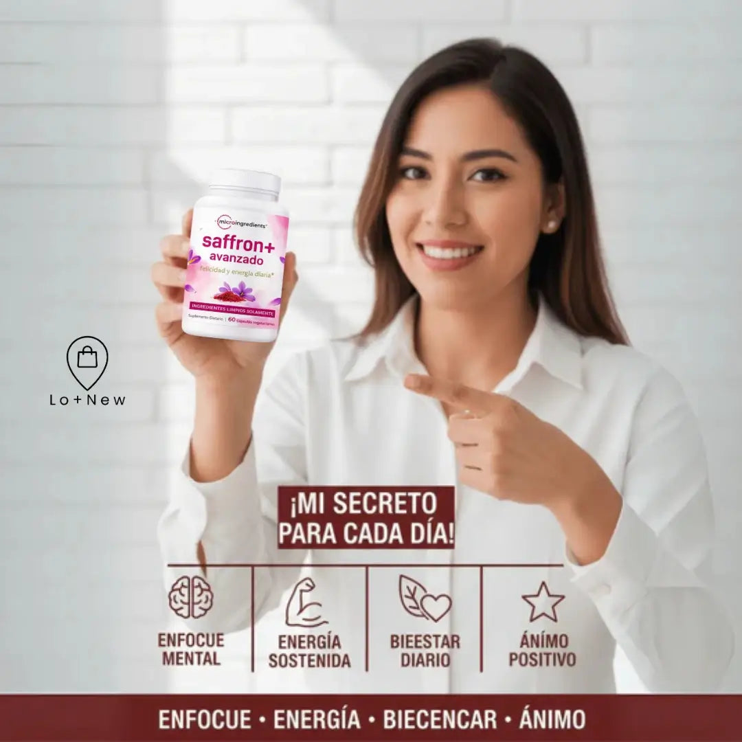 Saffron Advance: Recupera el control de tu mente y tu estado de ánimo