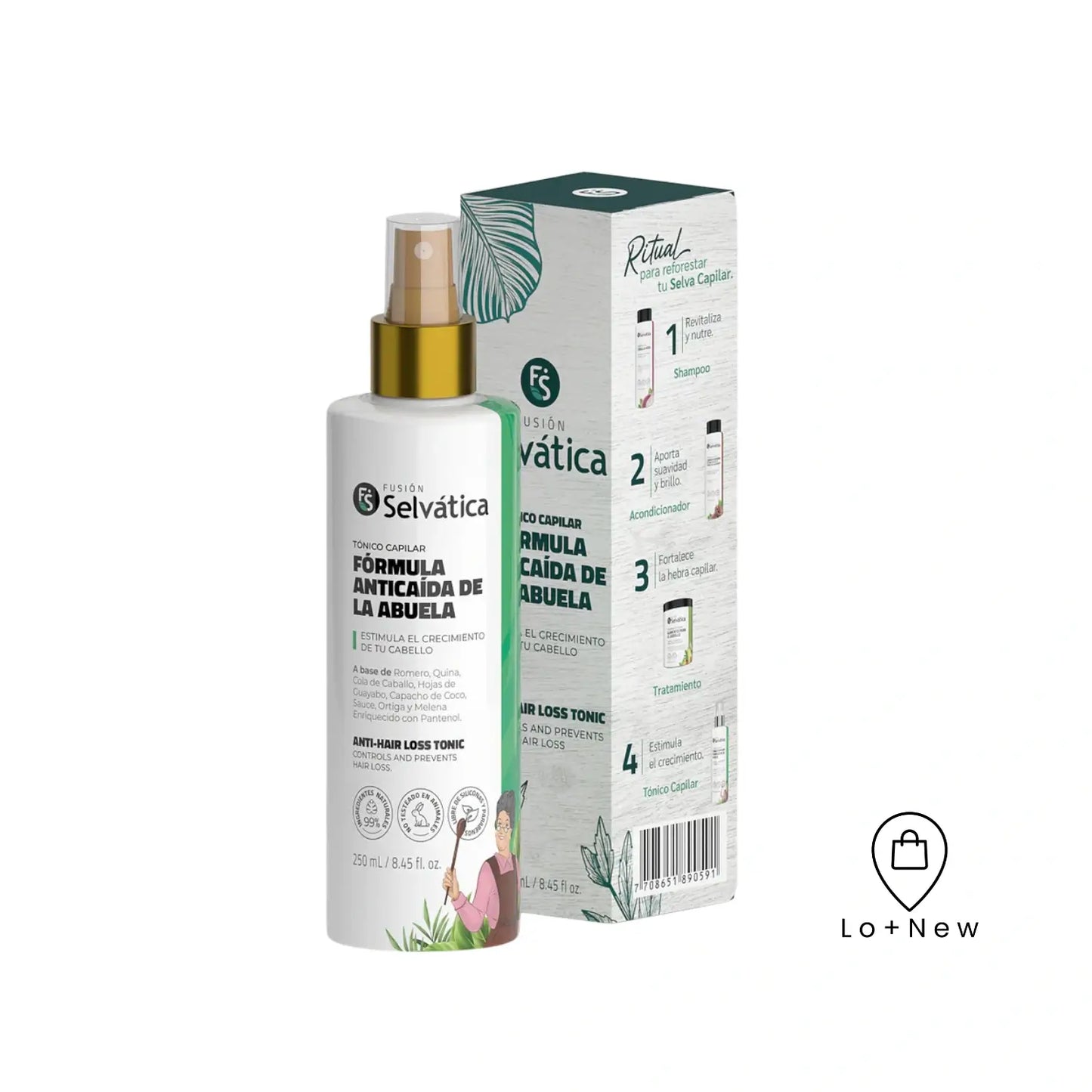 Dúo Herbal Anticaída: Recupera la fuerza de tu cabello con el secreto mejor guardado de la naturaleza