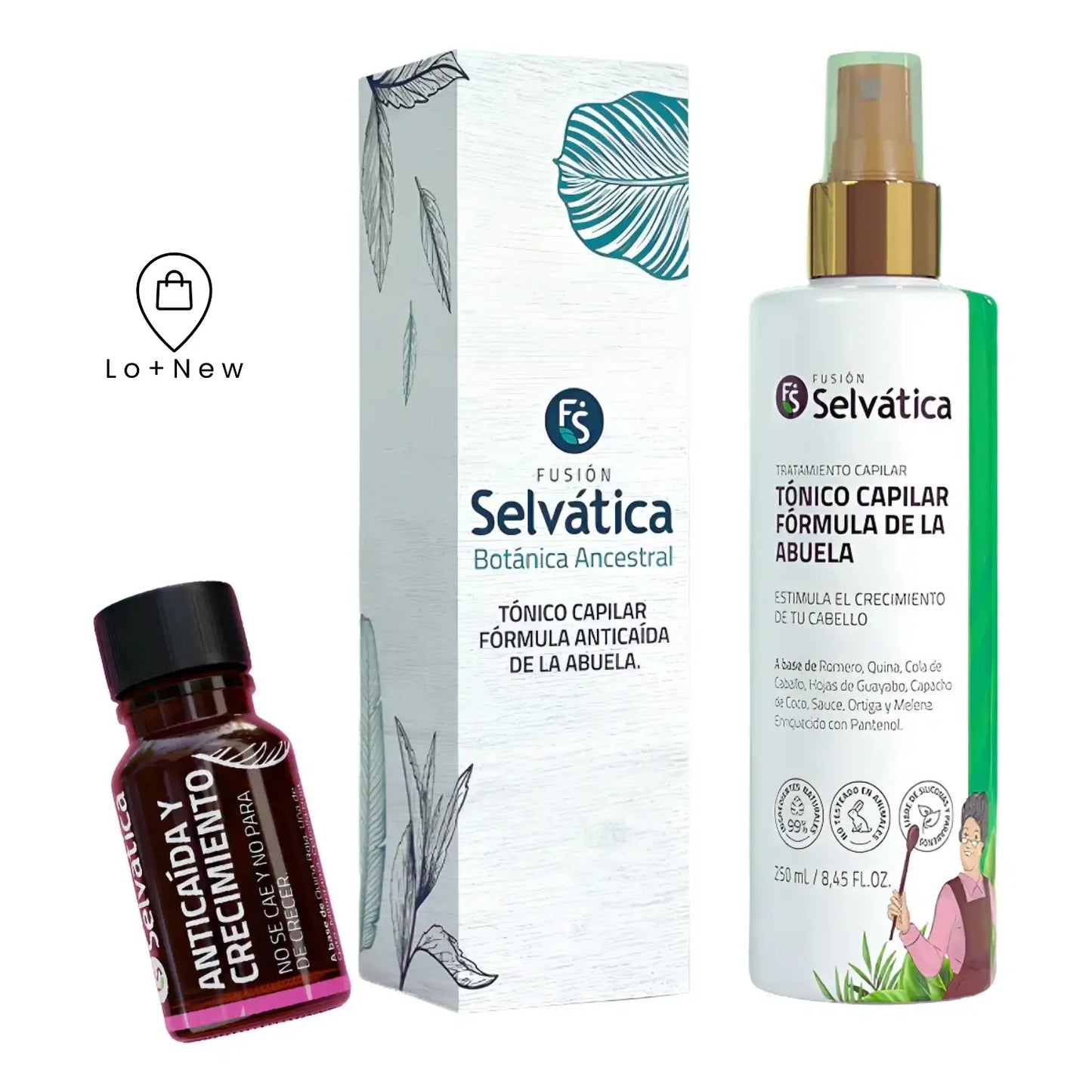 Dúo Herbal Anticaída: Recupera la fuerza de tu cabello con el secreto mejor guardado de la naturaleza