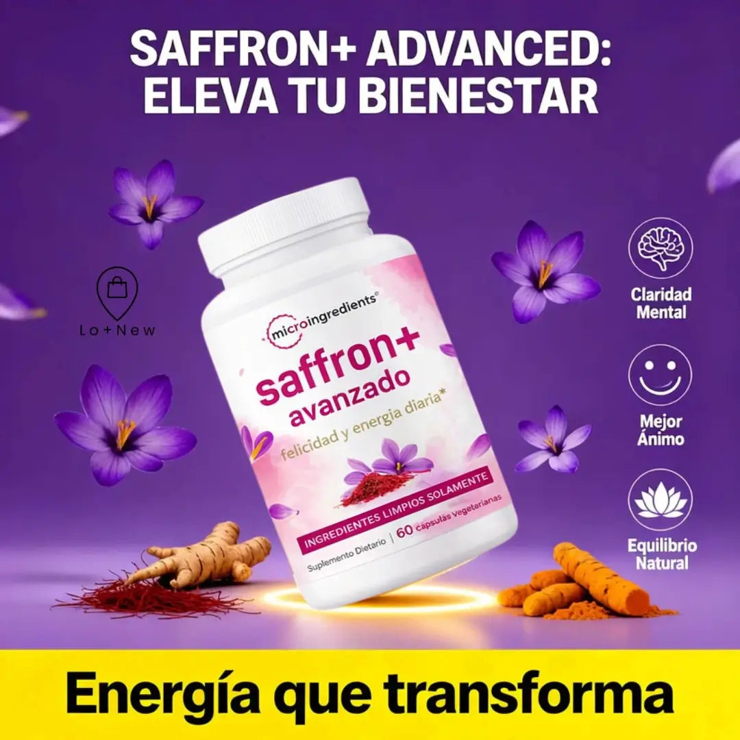Saffron Advance: Recupera el control de tu mente y tu estado de ánimo