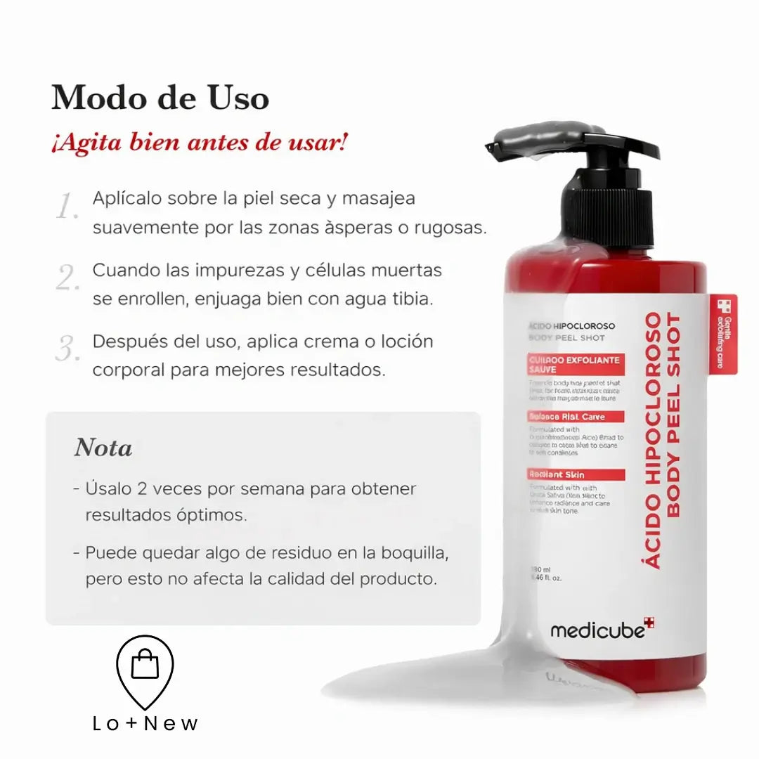 Duo Body Peel Shot y Peel Shot: Piel más uniforme, suave y equilibrada sin irritación