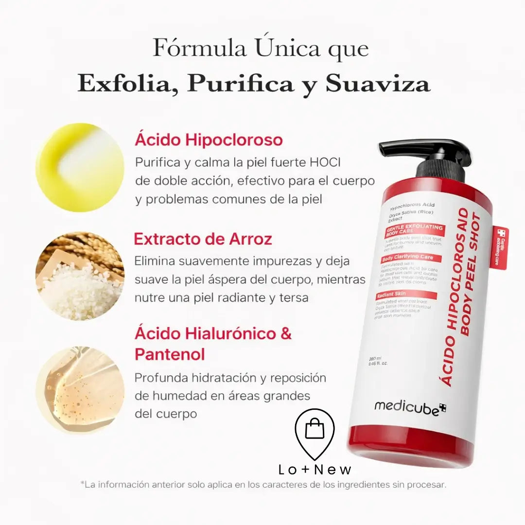 Duo Body Peel Shot y Peel Shot: Piel más uniforme, suave y equilibrada sin irritación
