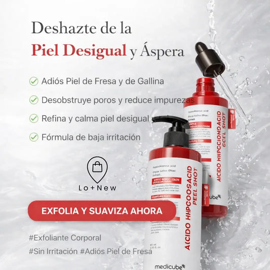 Duo Body Peel Shot y Peel Shot: Piel más uniforme, suave y equilibrada sin irritación