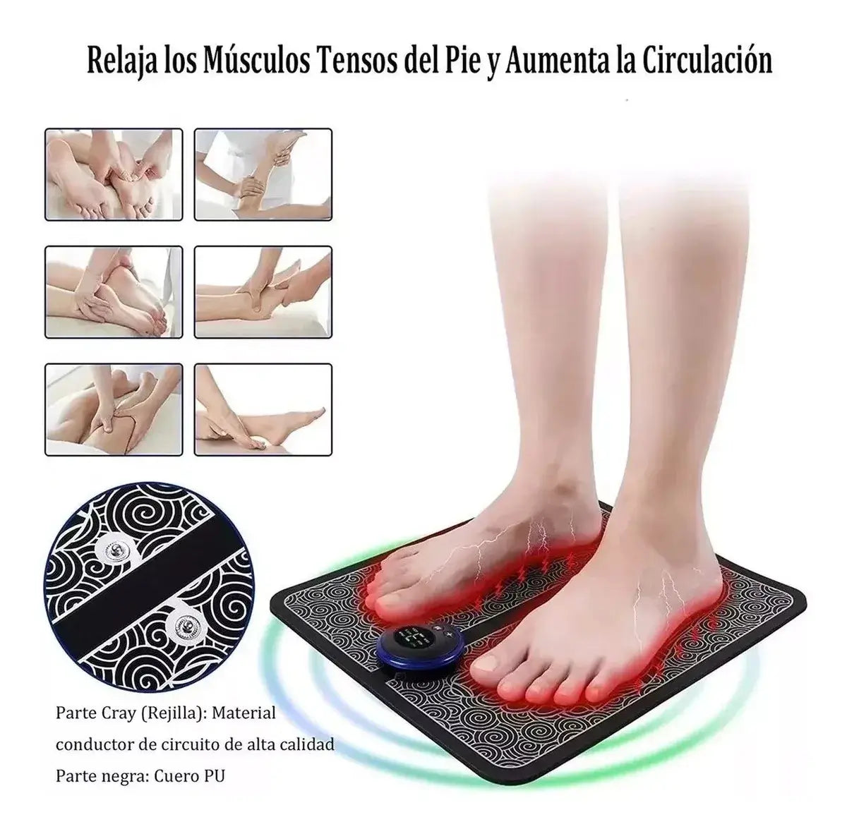 Tapete Masajeador con EMS - Tu rutina de descanso