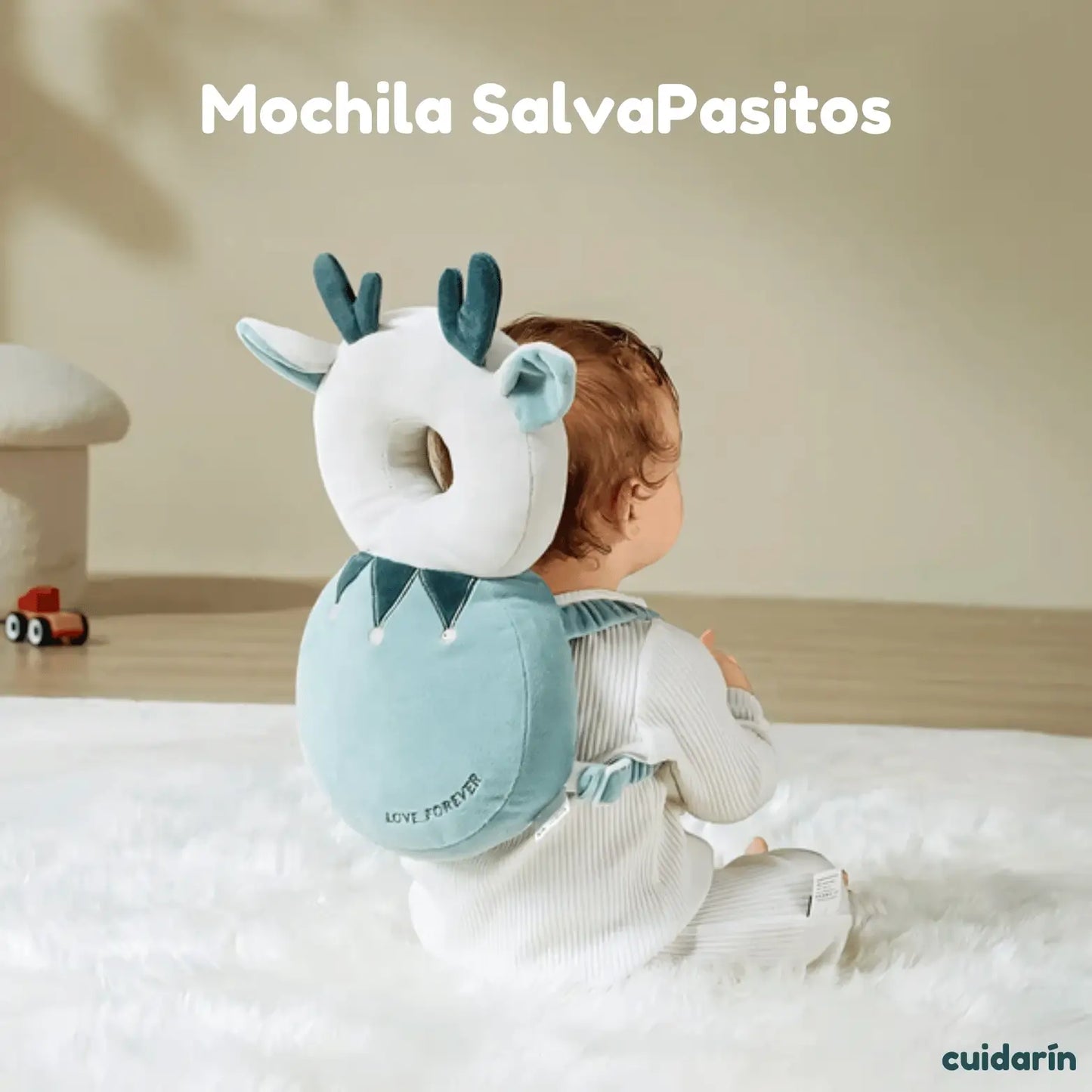Mochila Anti-Golpes: Blindará la cabeza de tu bebé ante cada caída - Adios Miedo