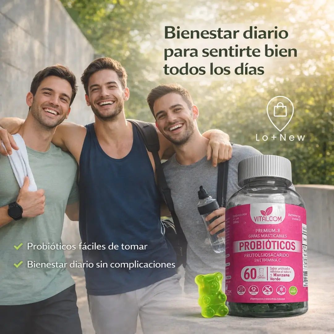 Gomas Probioticos X60: Apoya tu Digestión con una Rutina Simple y Deliciosa